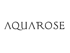 韩国化妆品商标 AQUAROSE 出售 字体设计优美